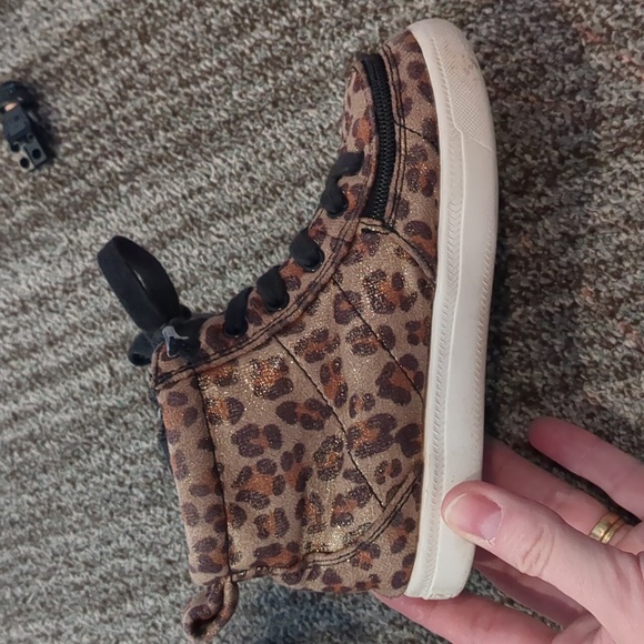 Billy's sparkly "Leopard Shimmer" Print high tops - Picture 3 of 9